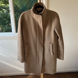 Loved J Crew Stadium coat in camel